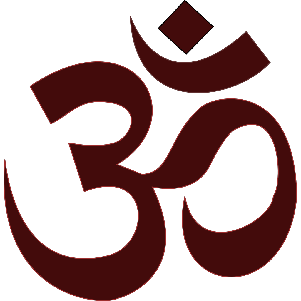 Yoga Om Symbol Icon clipart free download