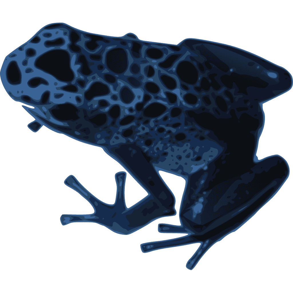 Azureus Frogs Darkness Vector