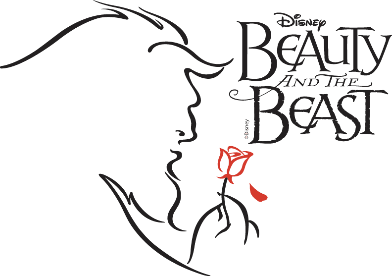 Beauty Beast Disney Example Logo