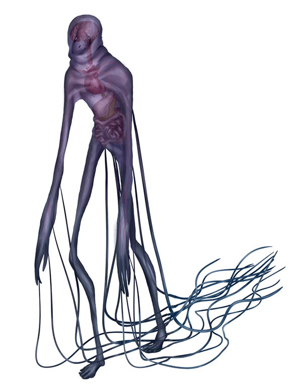 Box Jellyfish Character Design