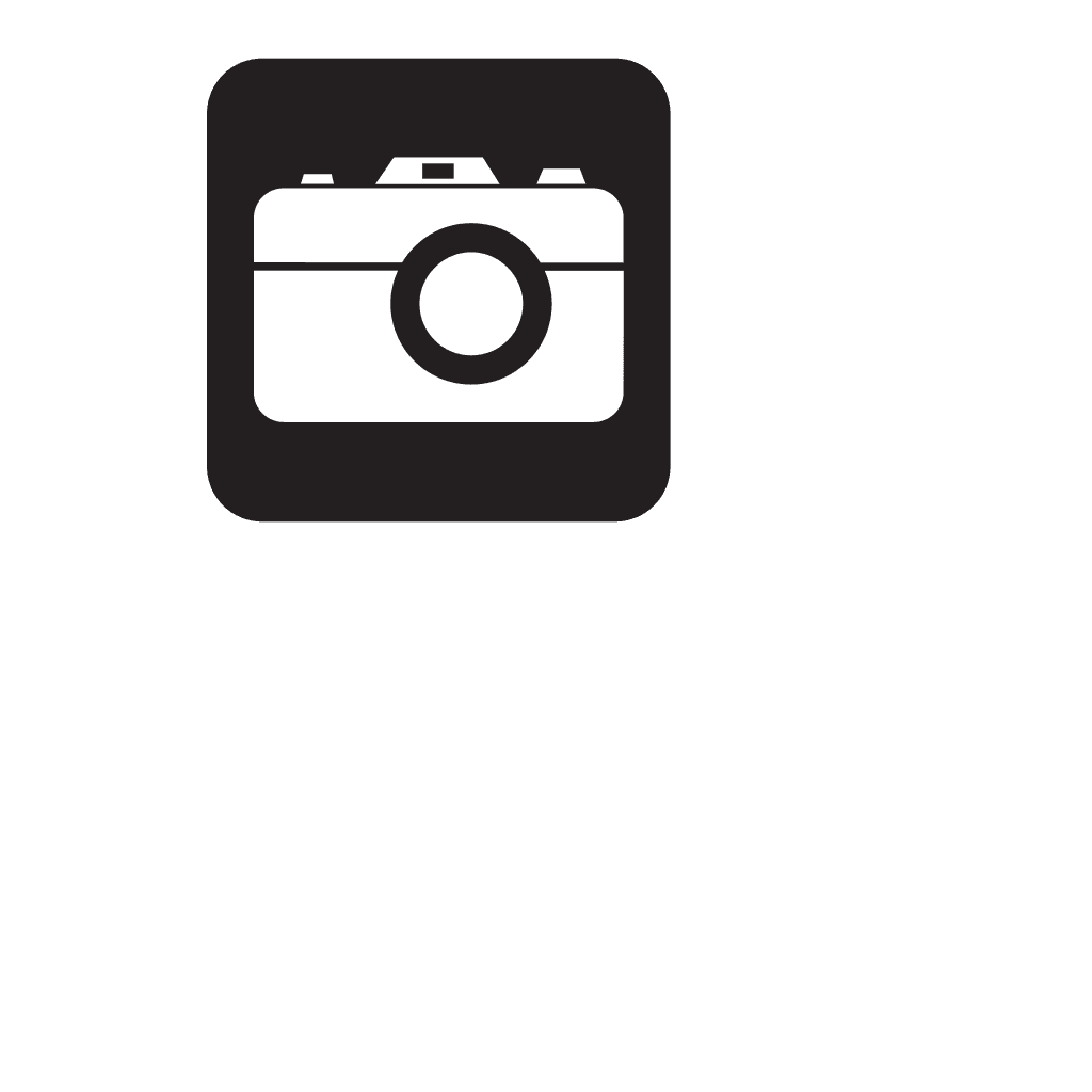 Camera White Icon