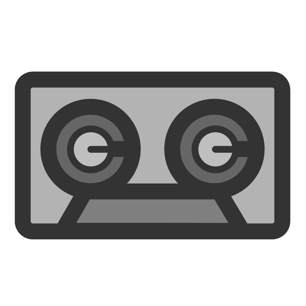 Cassette Audio Tape Icon