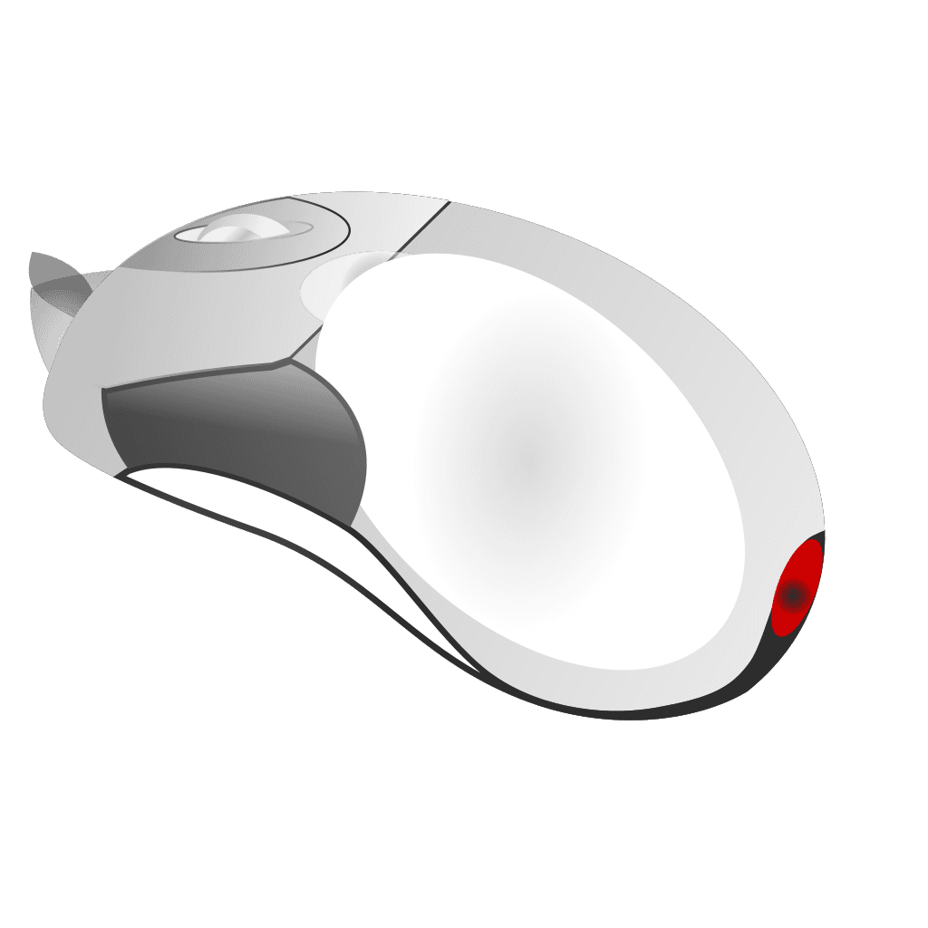 Computer Mouse 3D Illustration Clipart