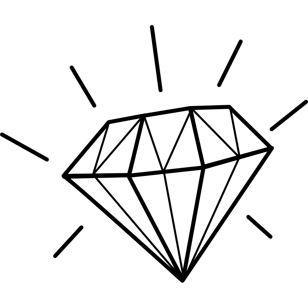 Diamond Crystal Icon