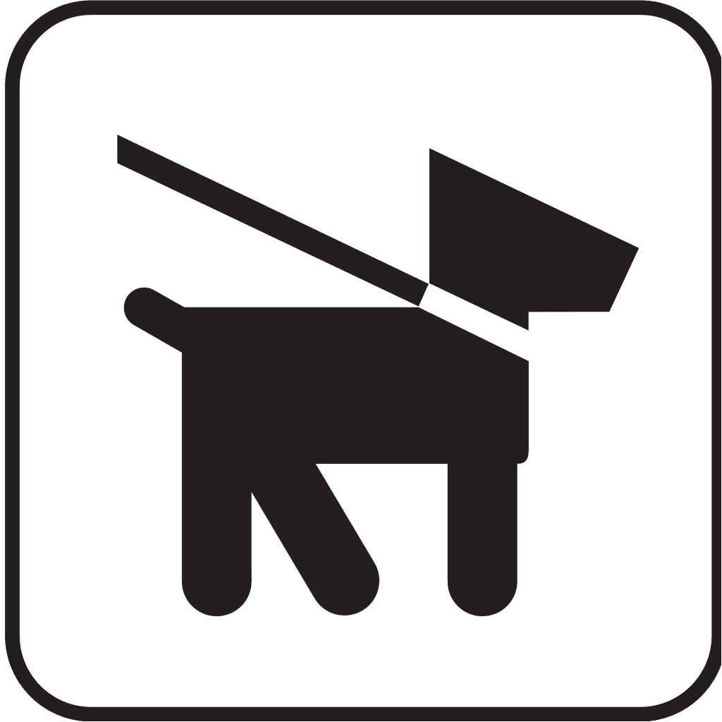 Dog On Leash Symbol