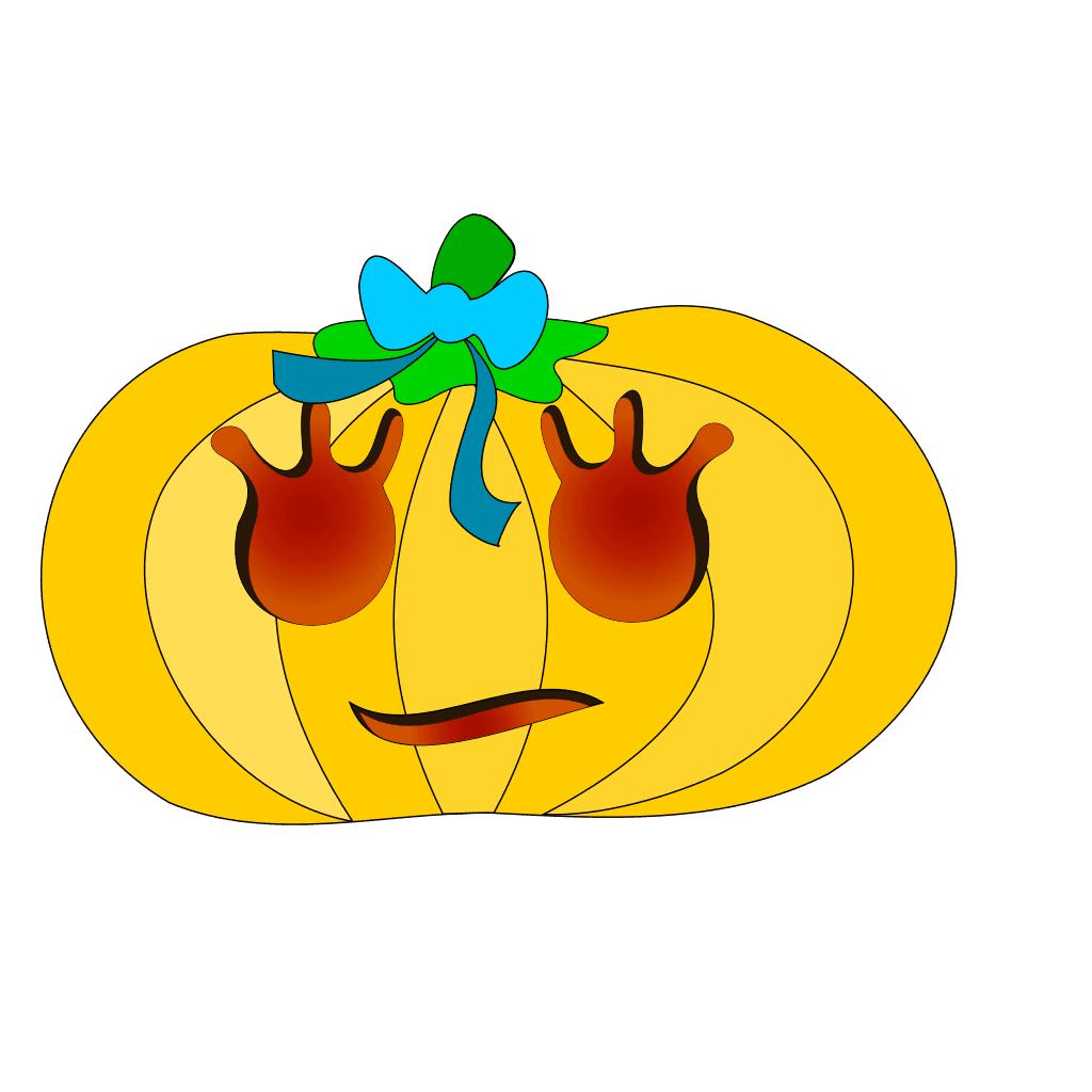 Girly Decorated Pumpkin