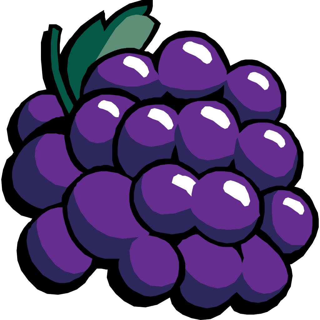 Grapes Wine Fruit Clipart