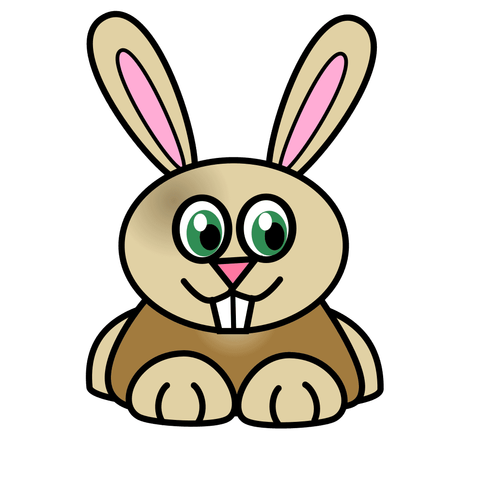 Happy Rabbit Character