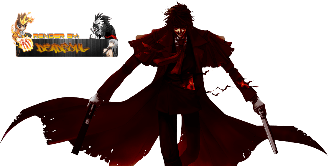 Hellsing Character Clipart png