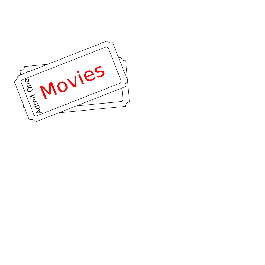 Movies Ticket Button Template