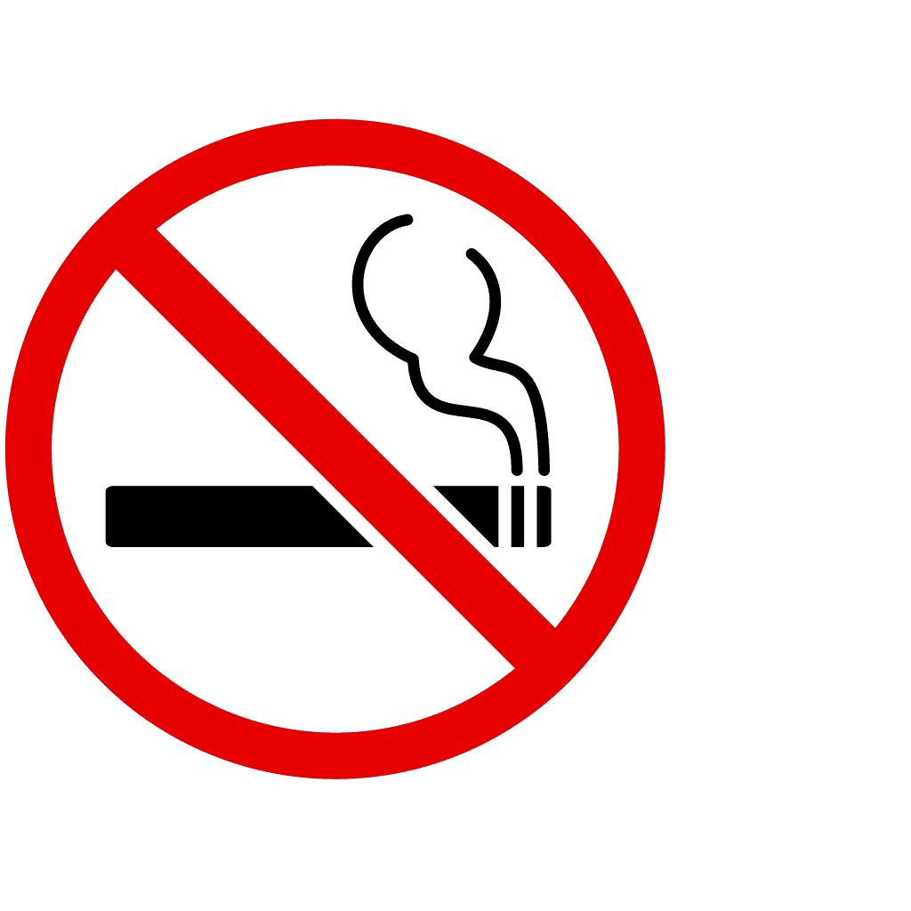 No smoke sign board