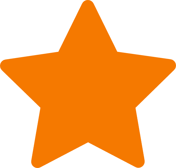 Orange Star Icon