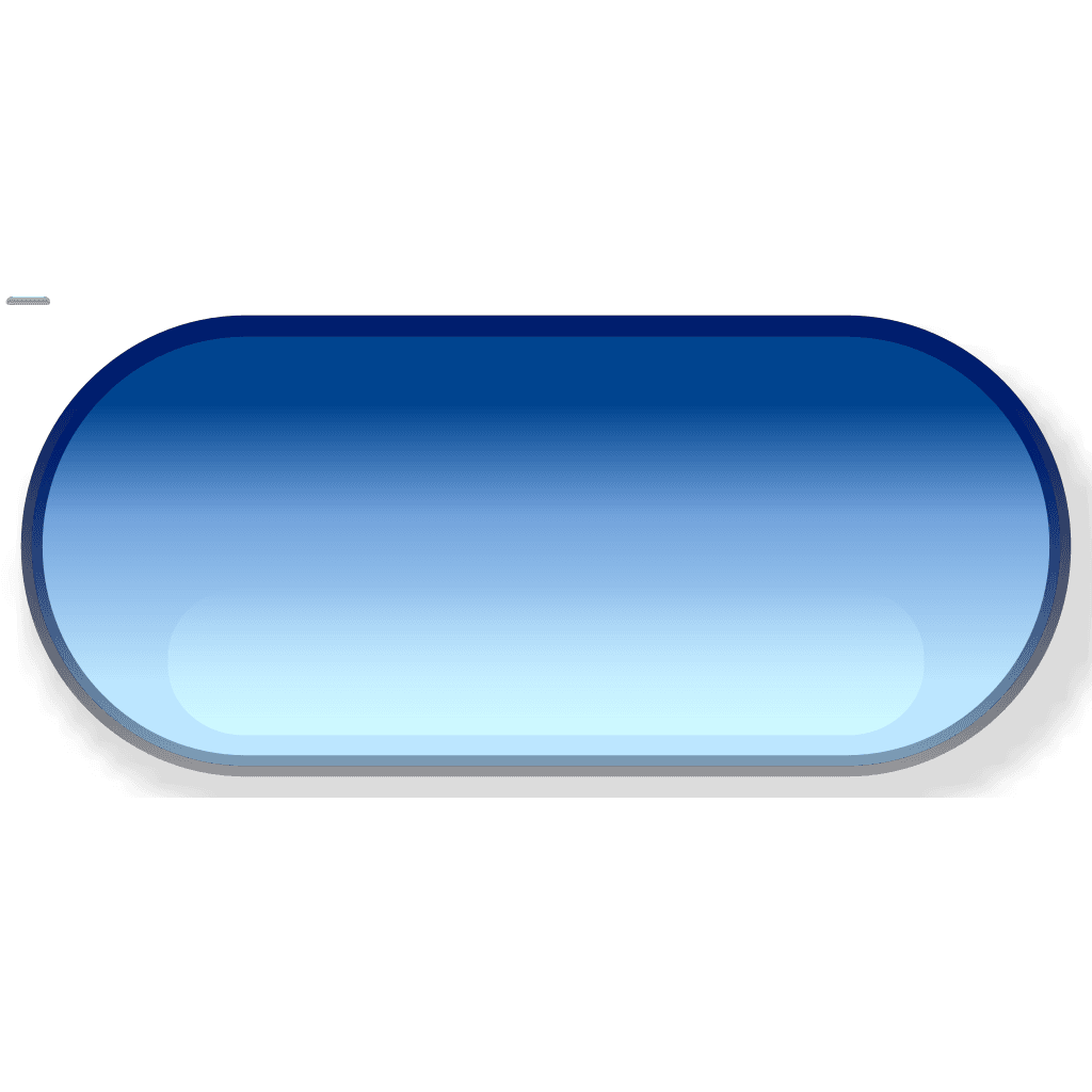 Pill button blue transparent png