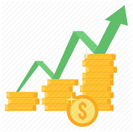 Profit Dollar Finance Icon Chart