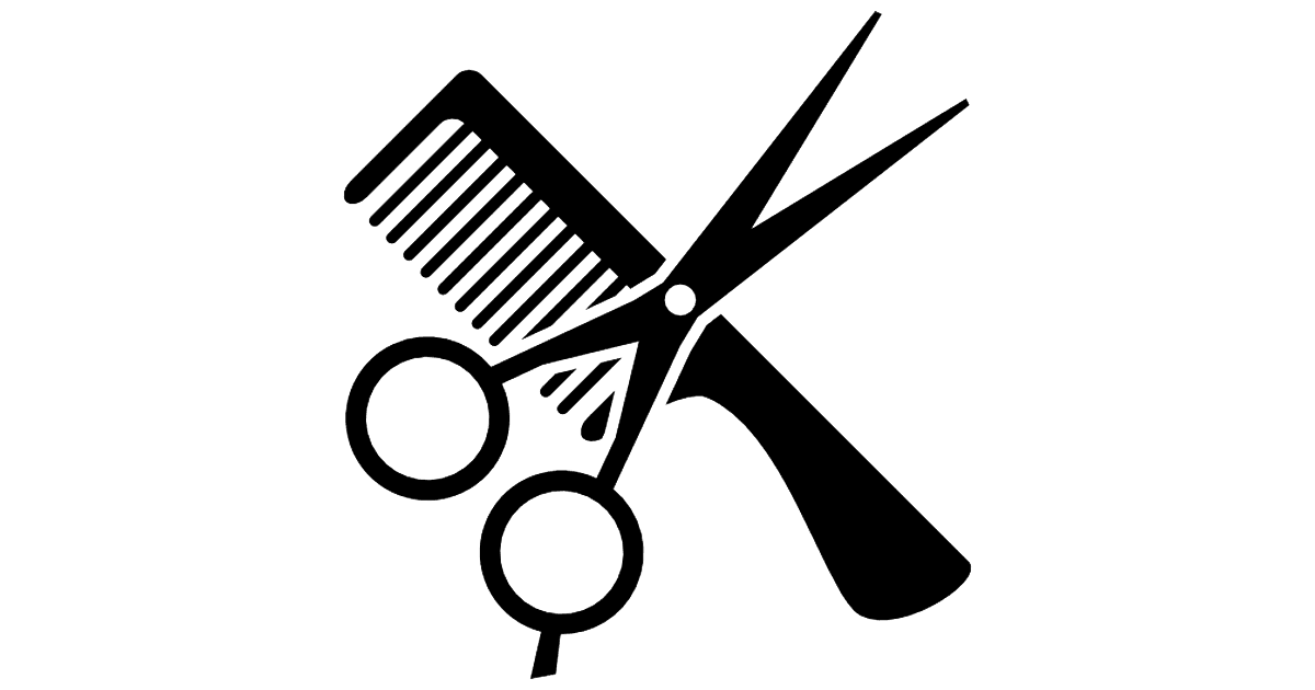 Scissors Comb Haircut Icon