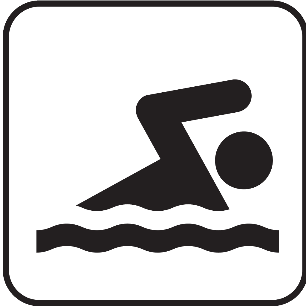 Swimming Sign Icon