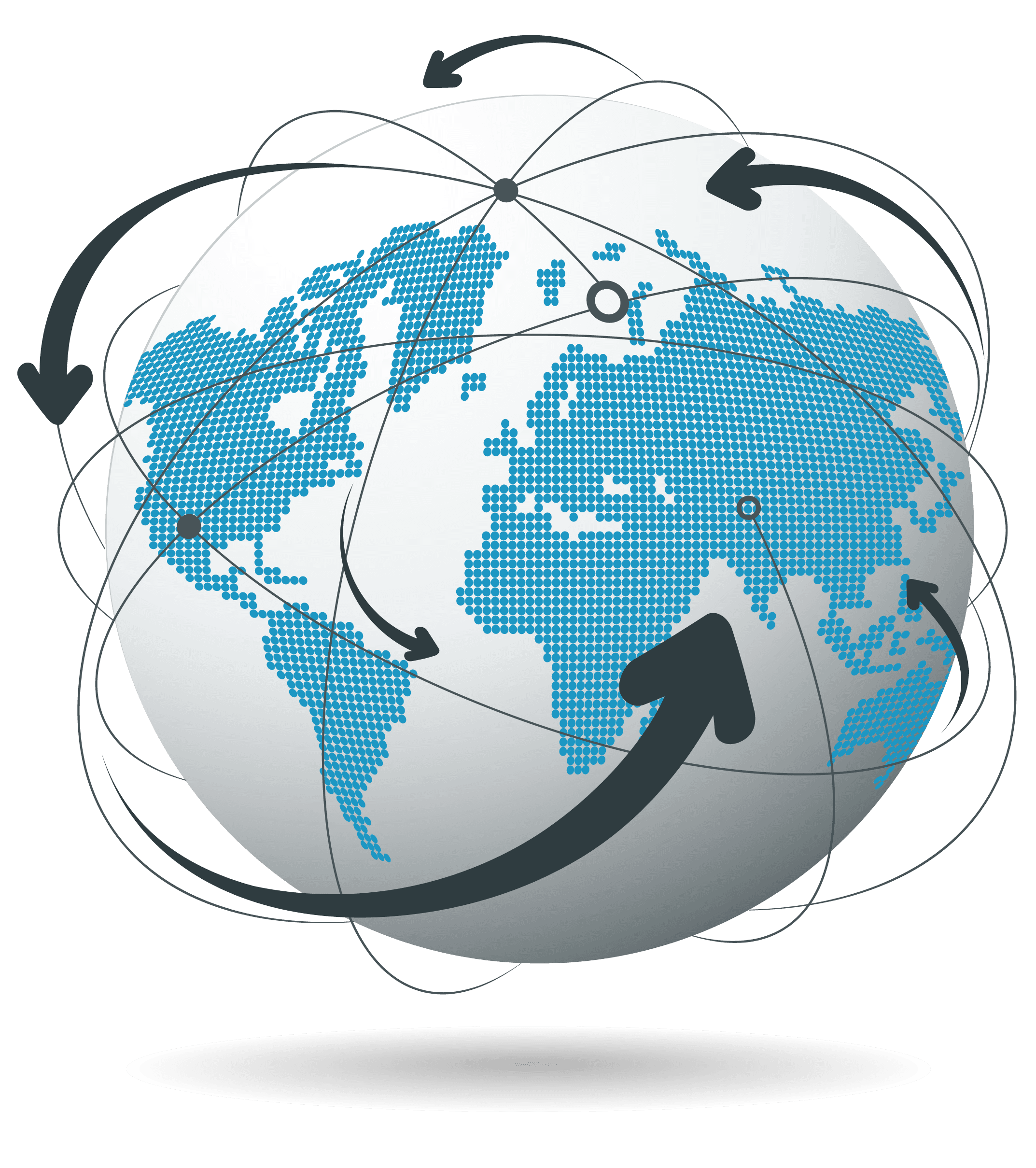 Technology 3D Globe HD Vector