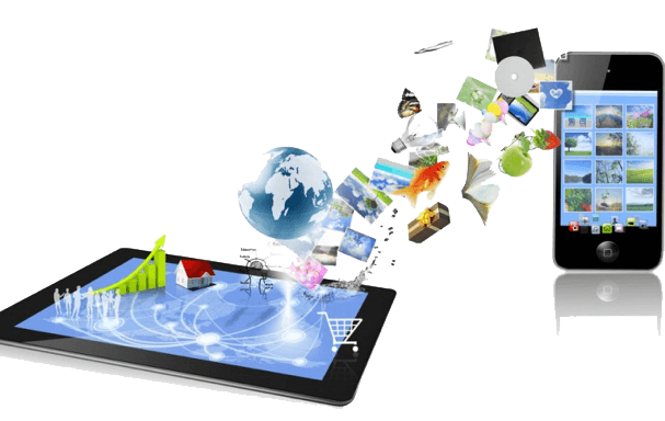 Technology Mobile Web App Clipart