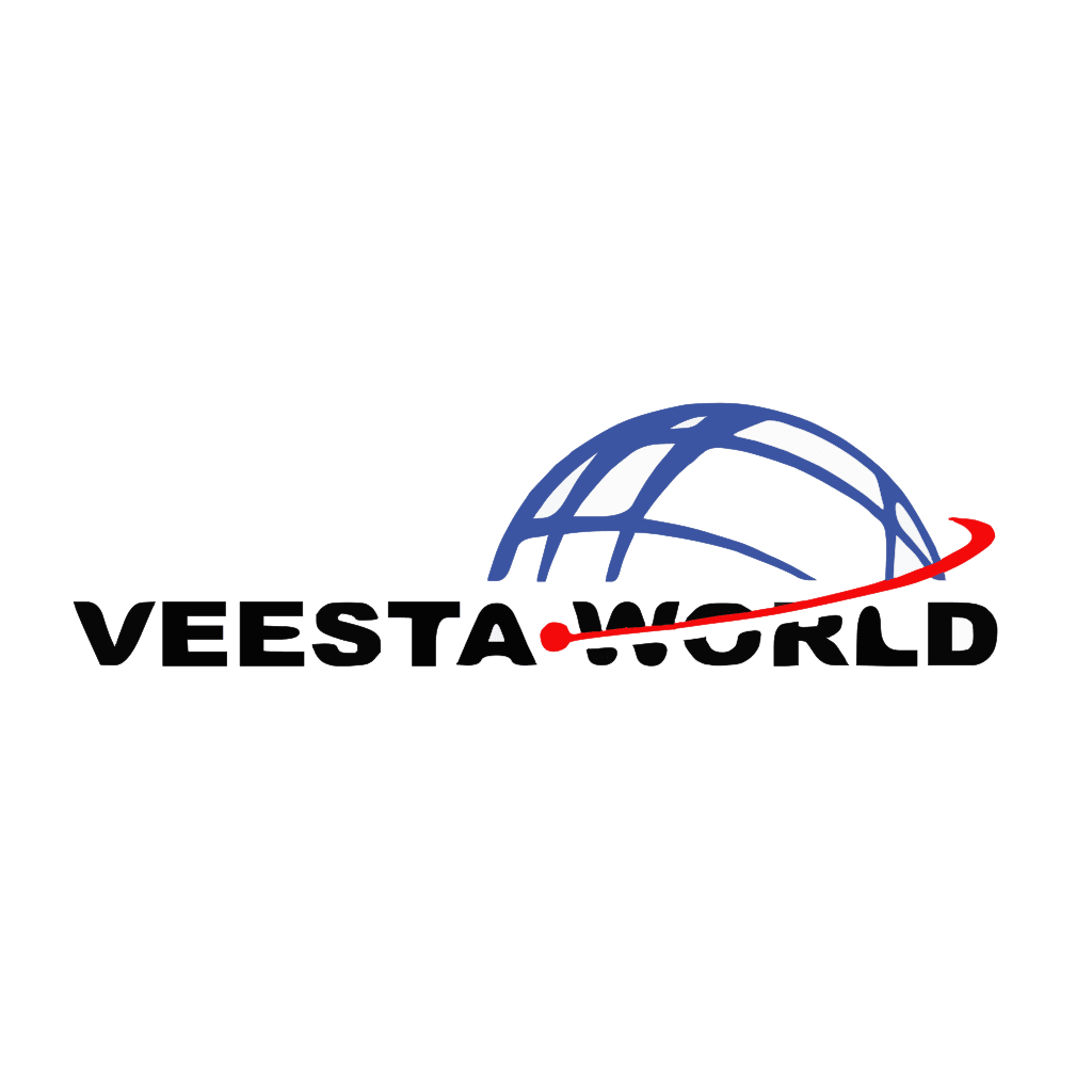 Veesta World Logo Button