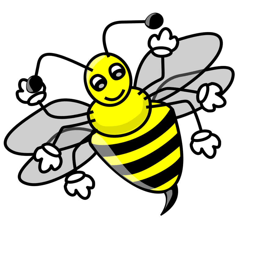 Bee Bird clipart preview