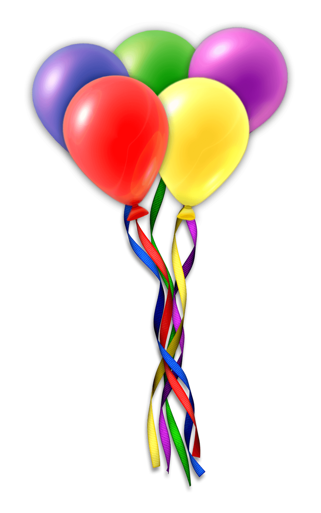 Birthday Balloons Transparent Background clipart preview