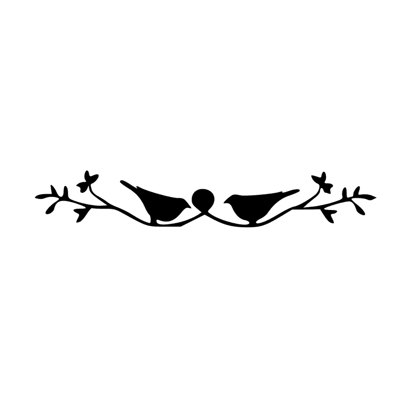 Black Bird Silhouette Pattern clipart preview