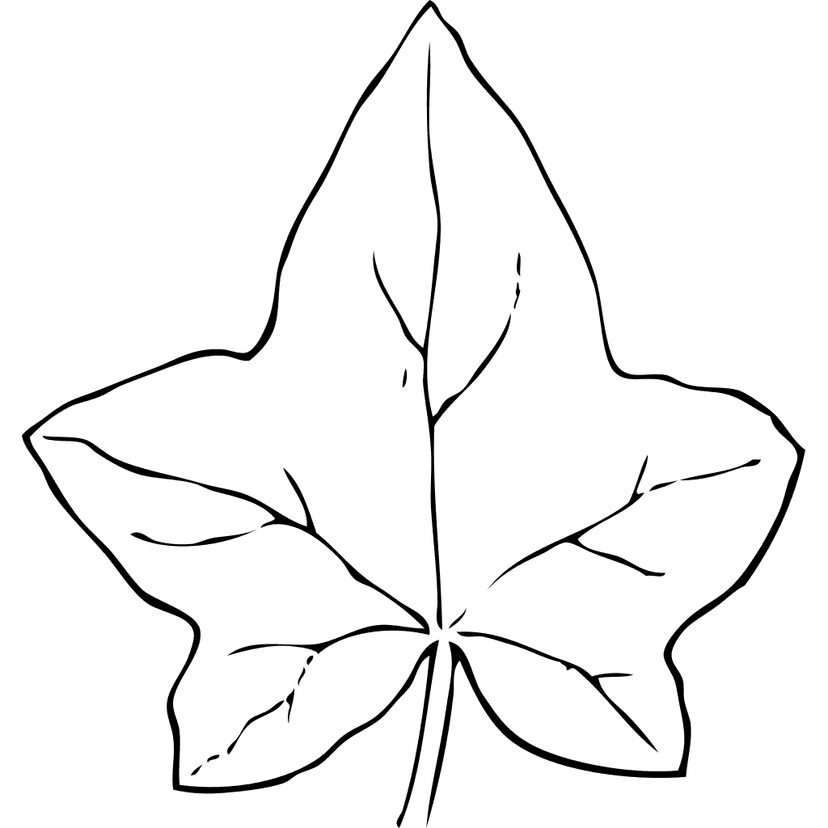 Black Leaf Clover Clipart clipart preview