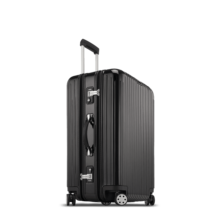 Black Luggage Transparent PNG clipart preview