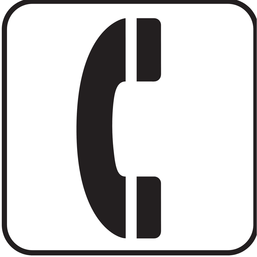 Black Phone Icon clipart preview