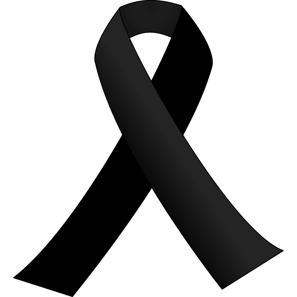 Black Ribbon Png  clipart preview