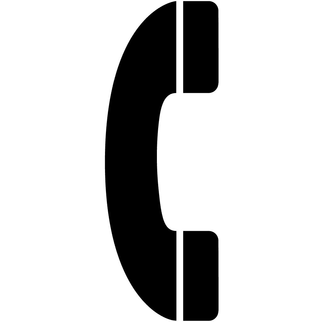 Black Telephone Symbol clipart preview