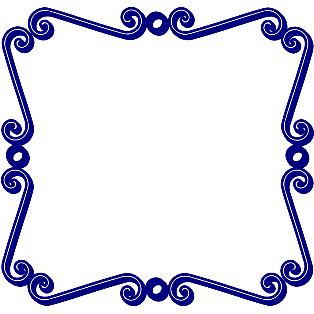 Blue Frame Abstract clipart preview