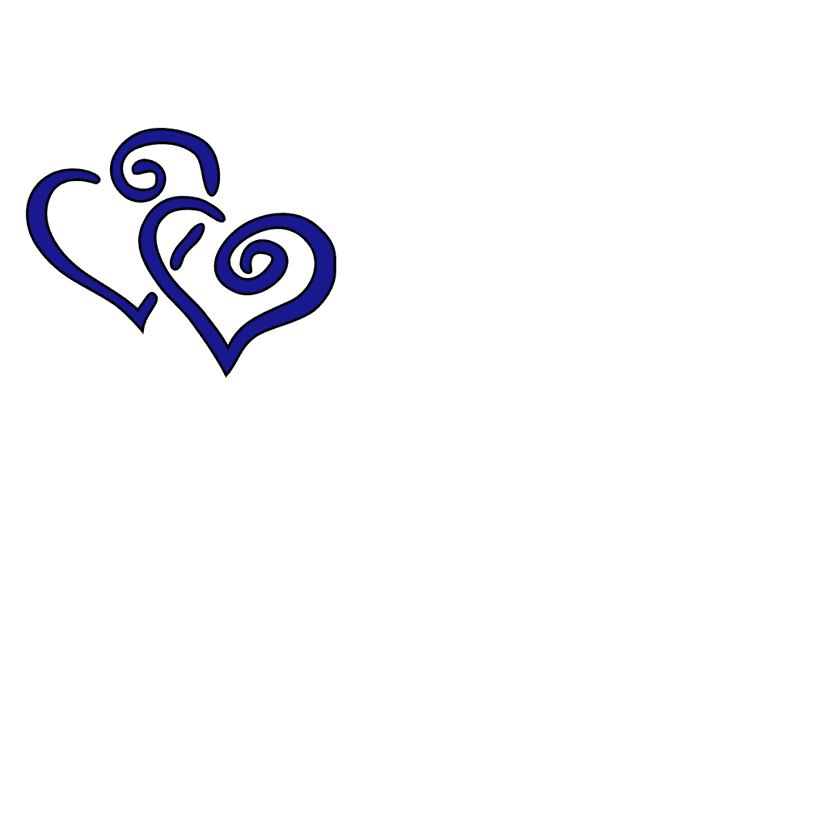 Blue hearts clipart design clipart preview