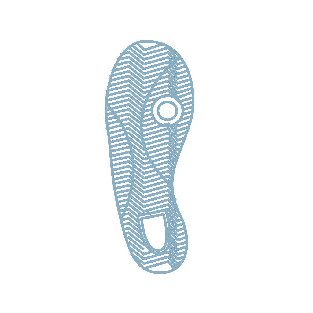 Blue Shoe Prints clipart preview