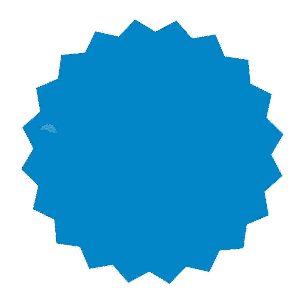 Blue Sticker Icon clipart preview