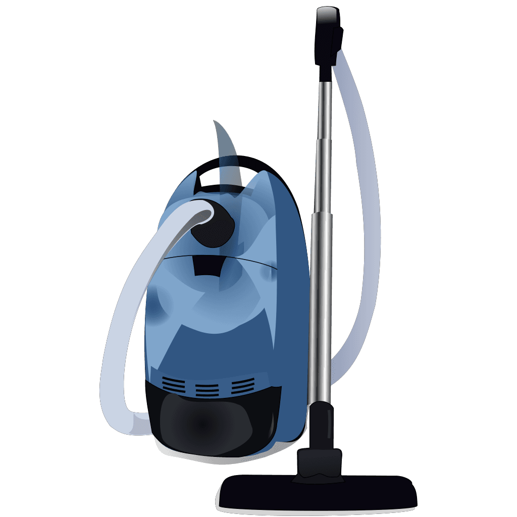 Blue Vacuum Cleaner Icon clipart preview