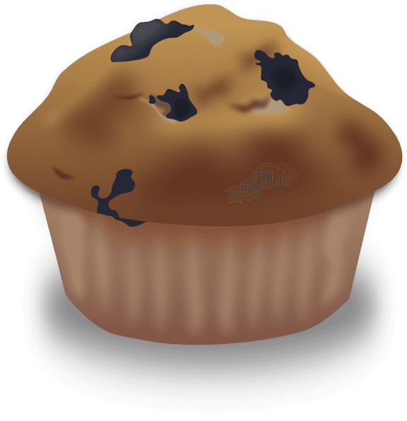 Blueberry Muffin Food Cake clipart preview