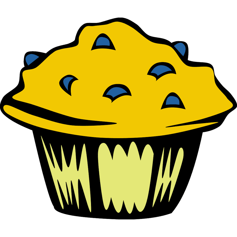 Blueberry Muffin clipart preview