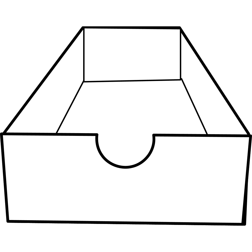 Boxes Outline Diagram Vector clipart preview