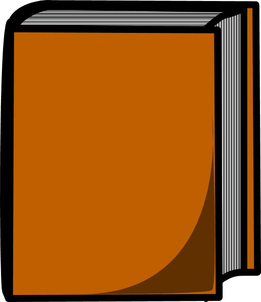 Brown book drawing icon clipart preview