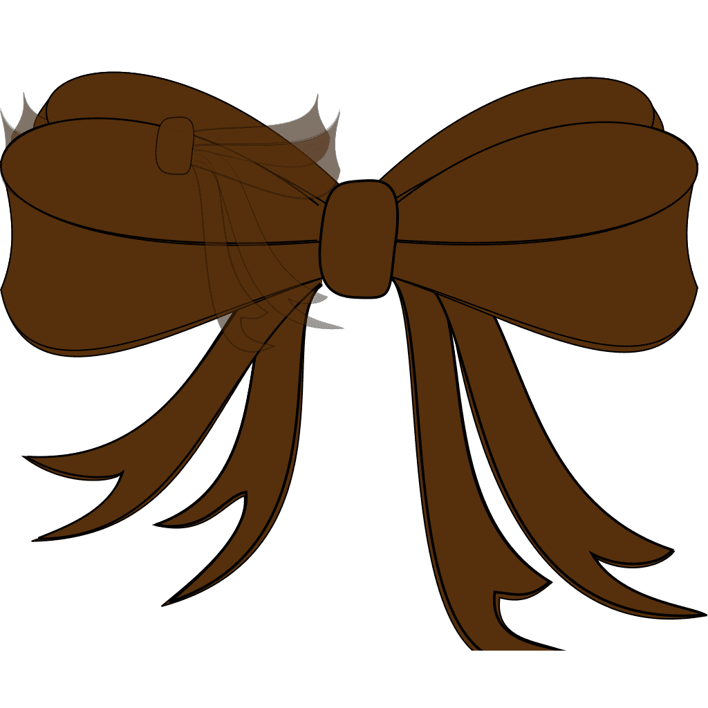 Brown Bow Ribbon clipart preview