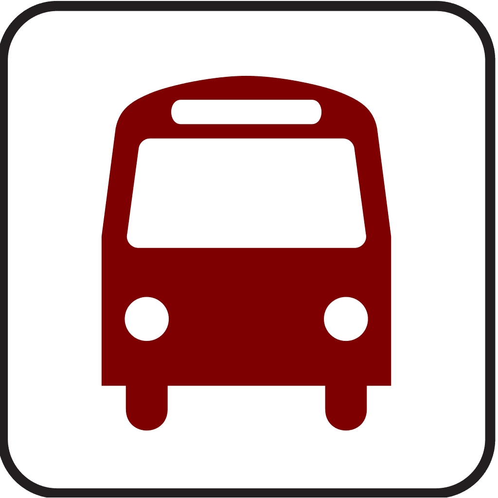 Bus Sign Icon clipart preview