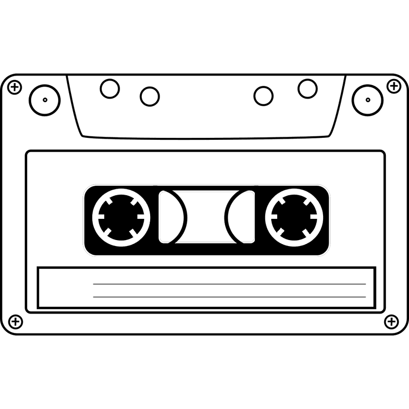 Cassette Audio Tape Png  clipart preview