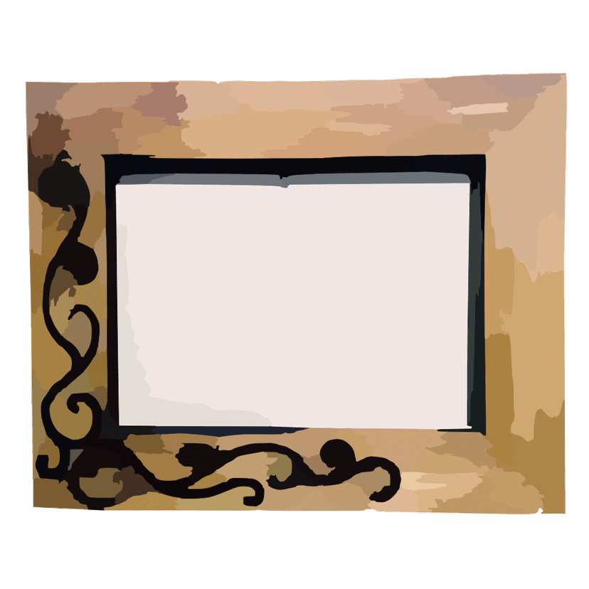 Certificate Retro Frame clipart preview