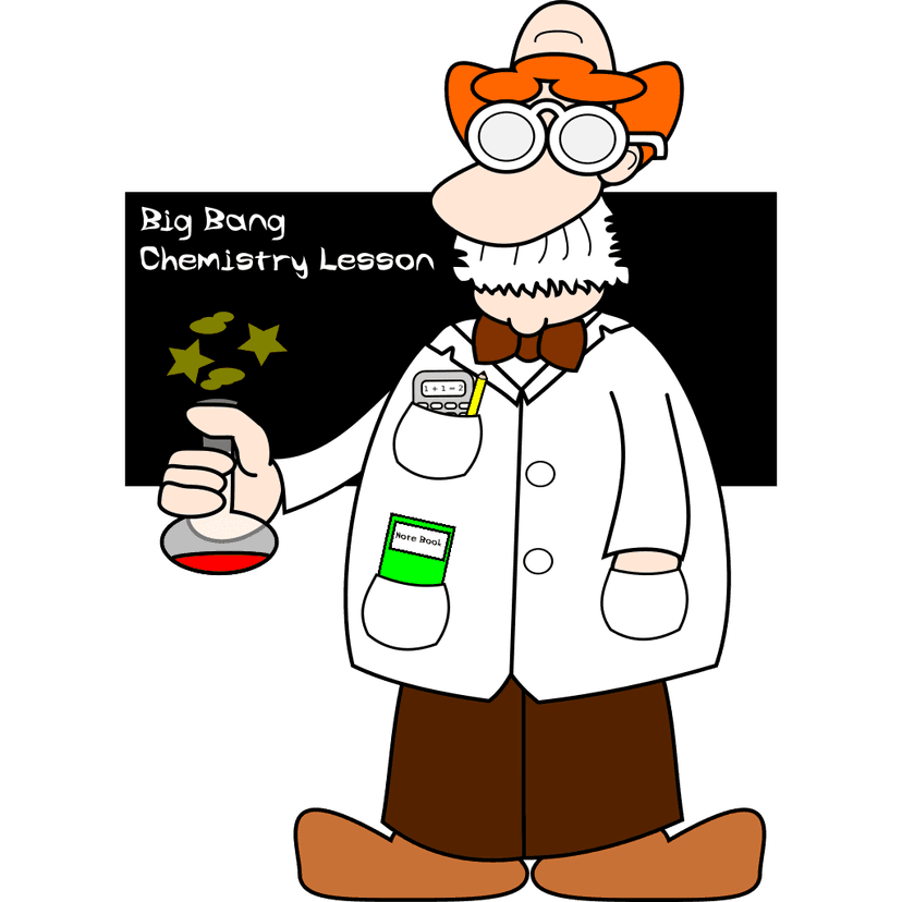 Chemistry Professor Drawing clipart preview