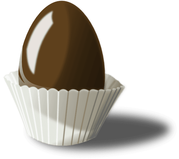 Chocolate Easter Egg Icon clipart preview