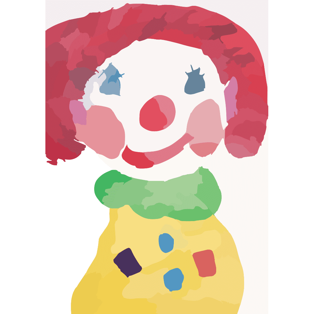 Clown Drawing clipart preview