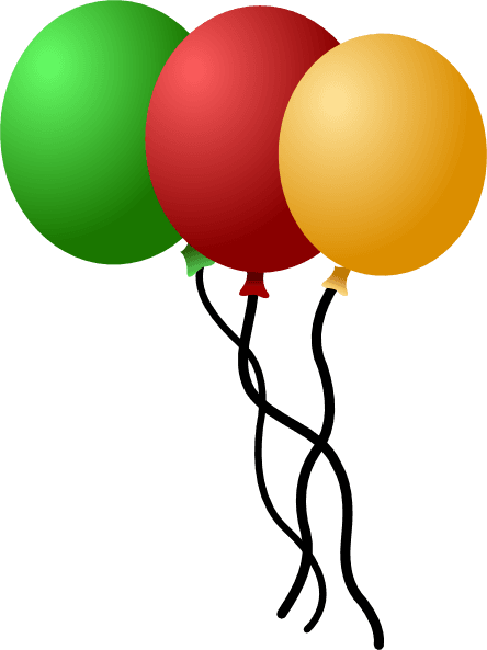 Colorful Balloons clipart preview