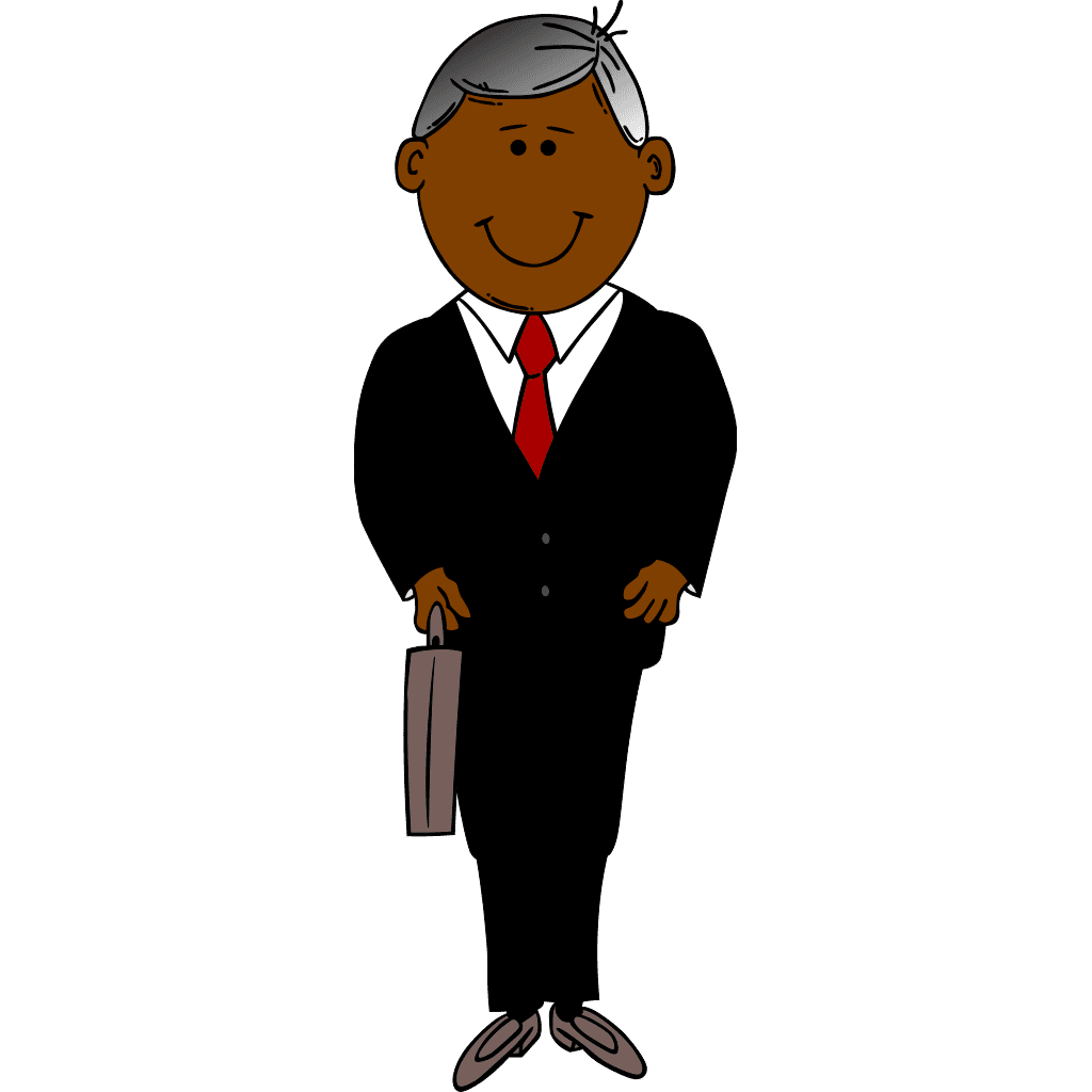 Comic Characters Business man clipart preview