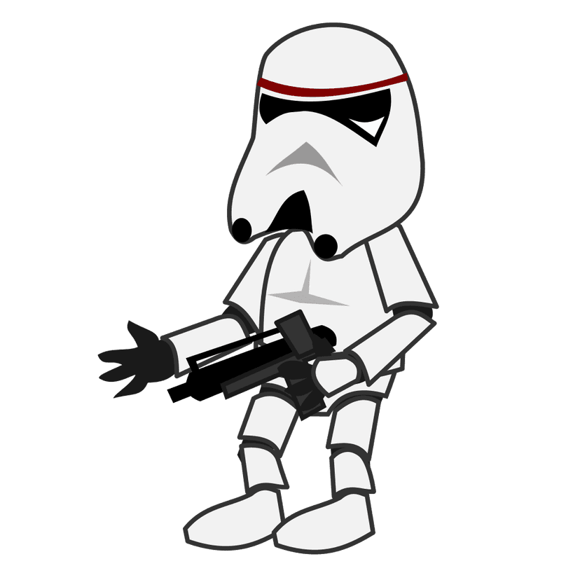 Comic Characters Stormtrooper Gaming clipart preview